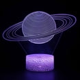 thumbnail image 1 of Usmixi Galaxy Series Night Light LED Colorful 16-Color Remote Control Desk Lamp Gift, 1 of 2