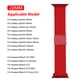 thumbnail image 5 of Correa de reloj de nailon, piezas de repuesto, correa de reloj deportivo de 22mm para Apple Watch Ultra Universal Accesorios Electrónicos, 5 of 7