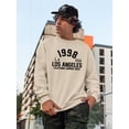 thumbnail image 2 of 1998 Los Angeles Summer Banner Sweatshirt Men -Image by Shutterstock, Male 3X-Large, 2 of 4
