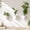 White, variant on Self-Watering Wall Planters Set of 6 - Lightweight Indoor Vertical Garden Planters - Easy to Install and Water - Stone Color