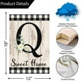 thumbnail image 2 of VOCHIC Monogram Letter Q Initial Garden Flag 12x18 Welcome Initial Family Last Name Personalized Sweet Home Flag Outdoor Decoration (ONLY FLAG), 2 of 6