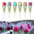 thumbnail image 6 of A Bunch Of Crochet Tulips Bouquet 30Cm Home Decoration, 6 of 9