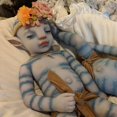 thumbnail image 2 of 30/50cm Night Light Avatar Realistic Reborn Baby Dolls Boys And Girls Full Vinyl Washable Alive LOL Toys Gift For Children30cm glow Gao Jinjia LED, 2 of 2