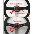 thumbnail image 3 of Lumclaw For Logitech G29 G920 G923 13 Inch Steering Wheel Adapter Plate 70mm Pcd Racing Car Game Modification (Black), 3 of 6