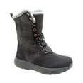 thumbnail image 2 of Women's Microfleece Lace Winter Boot Black, 2 of 3