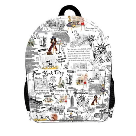 OH FASHION - BackPack Travelling New York - Walmart.com
