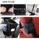 thumbnail image 5 of Cubo de basura para coche, con tapa y bolsillos laterales de almacenamiento, bolsa de almacenamiento plegable e impermeable para coche, organizador de coche, cubo de basura para coche, SUV, camión, 5 of 5