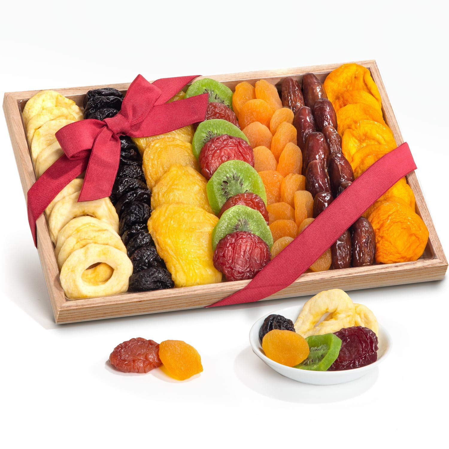 Simply Dried Fruit Gift Tray Basket Arrangement Nut Free