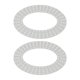 thumbnail image 1 of Tabla para hacer coronas,Plantilla de corona con agujeros para hacer coronas,Tableros de coronas ovalados acrílicos transparentes para decoración del hogar,Anillos de corona Ovalado 248cm, 1 of 9