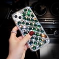 thumbnail image 3 of Compatible with iPhone 14 Bling Diamond Case for Women Girls Girly Glitter Shiny 3D Crystal Rhinestone Case Fashion Luxury Double Color Sparkly Gemstone Soft TPU Cover, 3 of 9