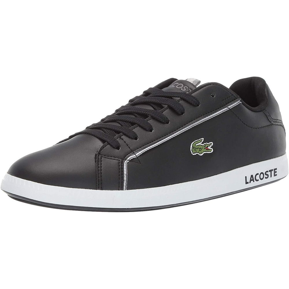 Lacoste - Lacoste Men's Graduate Sneaker Black/Grey - Walmart.com ...