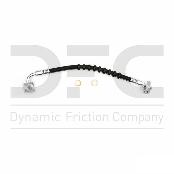 Front Left Dynamic Friction Company Brake Line Hose 350-54418 For 2004-2011 Ford Ranger, 2008-2009 Mazda B4000