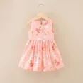 thumbnail image 1 of Girl Dresses Cotton Children clothing Summer Kids Clothes Dresses For Girls Party Princess Fashion Outfit cartoon Beach Dress, 1 of 6