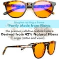 thumbnail image 2 of Gafas bloqueadoras de luz azul THL SLEEP naranjas para dormir, 2 of 9