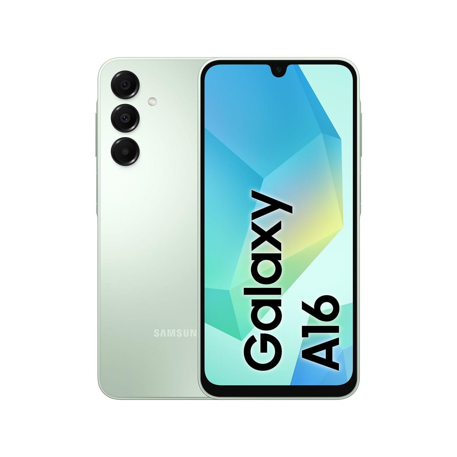 Samsung Galaxy A16 A165M 128GB, 4GB RAM - Dual-SIM GSM Unlocked Android Smartphone (Latin America Version) - Light Green (New)