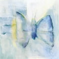 thumbnail image 2 of Oppenheimer, Michelle 15x15 White Modern Wood Framed Museum Art Print Titled - Butterfly VI, 2 of 4