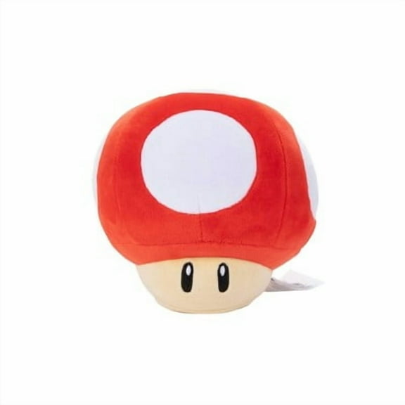 World of Nintendo Plush with Sound - Red Power Up Mushroom