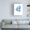 thumbnail image 2 of Canvas Wall Art - Jean Plout 'Indigo Botanical 2' Wall Art for Living Room, Bedroom, or Office Décor by Trademark Fine Art - 18 x 24 Inches, 2 of 4