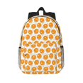 thumbnail image 1 of Wukai Ping-Pong Table Tennis Racket Print 15Inch Student Backpack, Multi-compartment Waterproof Lightweight Backpack, Suitable for School, Office, Sports, Unisex, 1 of 6