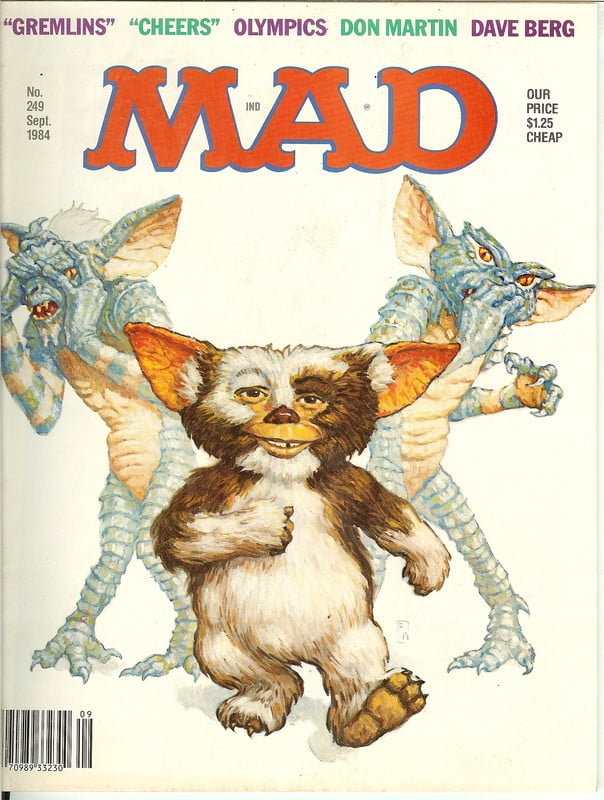 MAD Magazine Vintage Collectible #249 SEPT 1984
