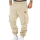 thumbnail image 1 of Penkiiy Men Fashion Joggers Pantalones deportivos-Pantalones Pantalones de sudadera Pantalones largos para hombres 2XL Khaki, 1 of 8