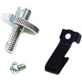 thumbnail image 1 of Universal CHROME Motorcycle CLUTCH LEVER CABLE ADJUSTER KIT BOLT W/Locking Nut, 1 of 5