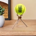 thumbnail image 1 of Estante de exhibición de Madera Colamx soporte para pelota de tenis bate de béisbol soporte para béisbol estilo C, 1 of 8