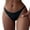 Black, variant on Women Cheeky Bikini Bottoms Wave Swimsuit Swim Briefs Bathing Basic Suit Bottom Blue, M