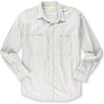 thumbnail image 1 of Ralph Lauren - Camisa con botones para hombre, rayas múltiples, azul, grande Ralph Lauren Botones al frente, 1 of 2