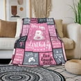 thumbnail image 2 of 8 Year Old Girl Birthday Gift, Birthday Gifts for 8 Year Old Girl, 8th Birthday Gifts for Girl, Birthday Present for 8 Yr Girl, Birthday Gifts for Girls Age 8 Throw Blanket 50"X60", 2 of 5