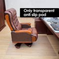 thumbnail image 2 of Office Computer Carpet Protector Chair Mat chair mat for hardwood 1.5mm Thick PVC Mat 50x90cm, 2 of 9