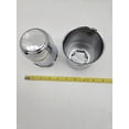 thumbnail image 4 of 2- Chrome Metal Trailer Wheel Center Hub Cap Covers / 3.18 Bore / Chrome End Cap, 4 of 4
