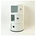 thumbnail image 2 of Kirch BB02AWHITE White Componibili Storage Unit 3 Elements, 2 of 2
