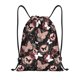 thumbnail image 1 of Fotbe Butterflies1 Bolsa Mochila con Cordón Estampada, Bolsa de Gimnasio Deportiva, Bolsa Cinch, Bolsa con Cordón para Hombres y Mujeres-Medium, 1 of 6
