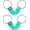 Light Green, variant on Luggage Straps Bag Bungee, 2 Pcs Suitcase Adjustable Belt for Add a Easy to Travel Elastic Strap Handle Handbag Backpack, Yellow