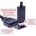 thumbnail image 3 of LINKUP - Internal 9pin USB 2.0 to USB 3.0 Converter for Motherboard USB2 9Pin Header Convert to USB3 20Pin Male Adapter, 3 of 6
