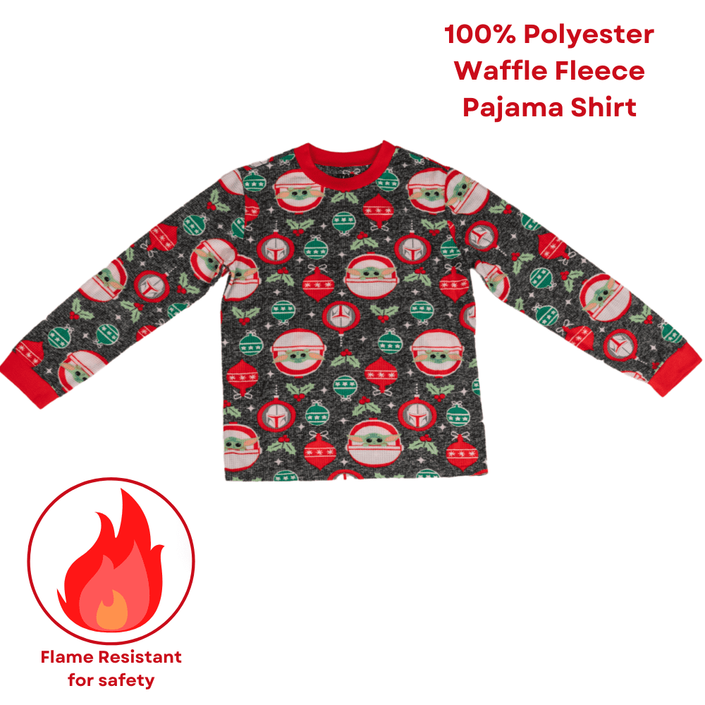 Baby yoda fleece pajamas deals
