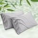 thumbnail image 1 of Fundas de almohada Bedsure Cooling, tamaño estándar, rayón y bambú 2, 1 of 7