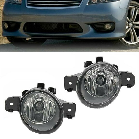 2pcs Fog Driving Light Lamp H11 Bulb Assembly Fit for Nissan Sentra Maxima Altima Rogue, Infiniti M35 M45 G37 JX35 QX60, Front Left & Right Fits select: 2014-2016 NISSAN ROGUE S/SL/SV