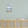 thumbnail image 2 of Stupell Cloudy Sunrise Beach Scenery Landscape Painting Wall Plaque Unframed Art Print Wall Art, 2 of 6