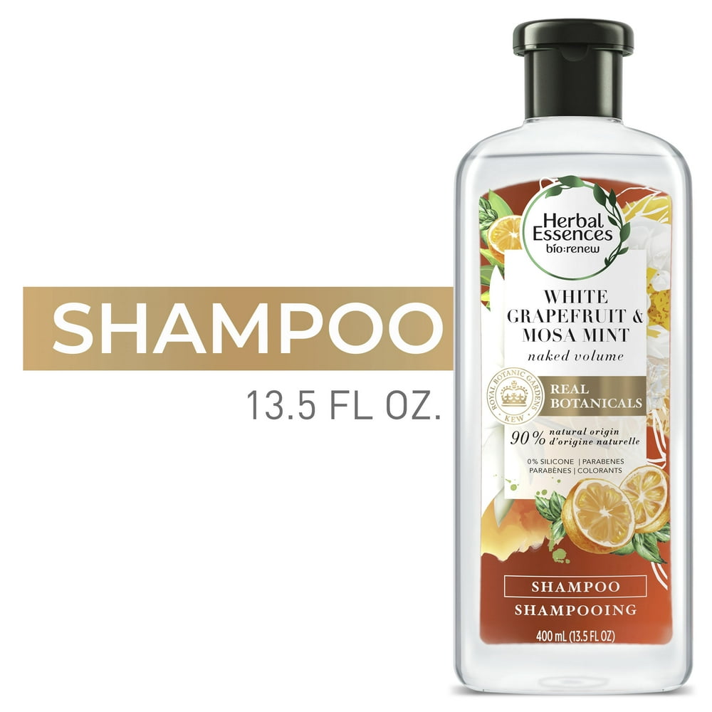Herbal Essences BioRenew Volume Shampoo, Grapefruit Mint, 13.5 oz