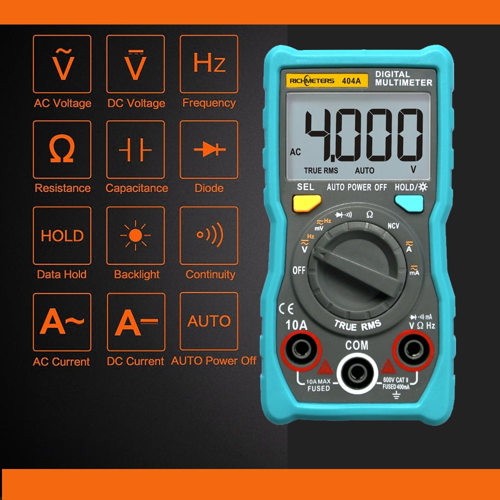 Multimeter,Ncv Portable 4000 Ammeter Ncv Portable 404a Ammeter Ncv Portable 4000 Lcd 4000 Lcd Display Auto T Tools Rookin Jinmie Eryue