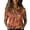 Orange, variant on Women's Retro Shirt Women's Satin Printed Short Sleeved Shirt Vacation Style Shirt