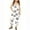 04#White, variant on Girls Jumpsuit Sleeveless Cute Print Long Pants Romper Loose Spaghetti Strap Kids V-Neck Casual Overalls with Pockets 5-14 Years（Size 13-14 Years/06#Rainbow Stripes)