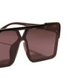 thumbnail image 2 of Txlixc Gafas de sol de moda para niños Gafas de montura cuadrada de triángulo plano simple con protección UV 400 Txlixc  Moda, 2 of 9