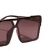 thumbnail image 2 of SAYOO Gafas de sol de moda para niños Gafas de montura cuadrada de triángulo plano simple con protección UV 400 SAYOO  Moda, 2 of 9