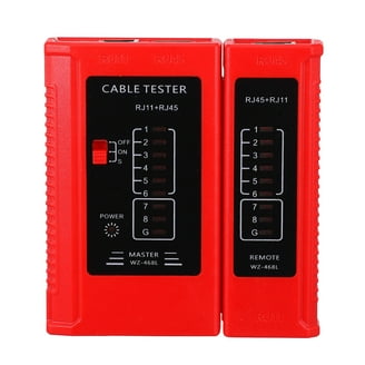 DKURVE Lan Cable Tester RJ11 RJ45 BNC Remote Cat5 Cat6 Ethernet Professional Multi Function 4 In 1 Network Cable Tester - Divine Plus Trading LLC - Foto 3