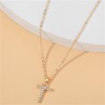 thumbnail image 1 of Collar de diamantes para mujer con 26 letras inglesas Collar de pareja Wmkox8yi sjalhkljlk1070, 1 of 4