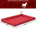 thumbnail image 6 of Midwest Homes for Pets Ultra-Durable QuietTime Maxx Dog Bed Fits a 30-inch Crate, Red, 6 of 6