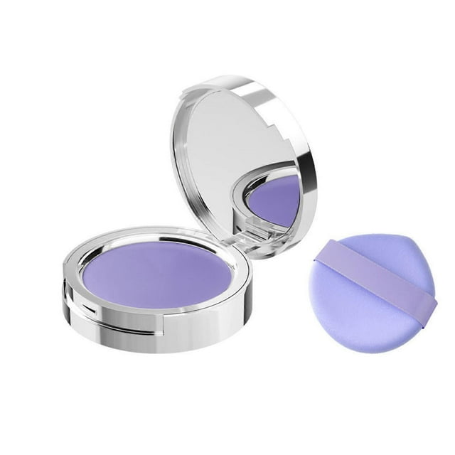 Natural Matte Loose Powder Chillab Lavender Setting Powder Oil Control Long-Lasting Concealer Powder for Women and Girls Cosmetic